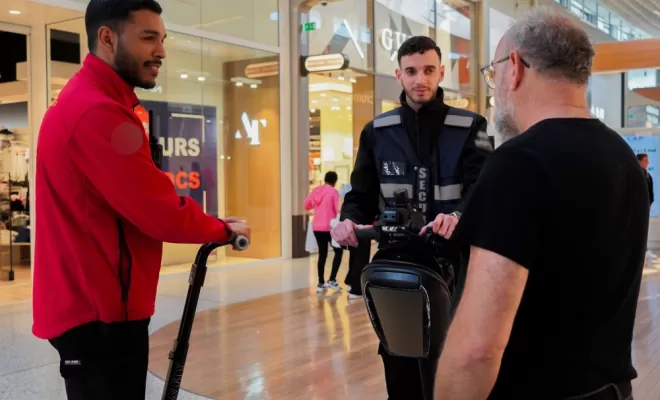 Location de gyropode segway pour professionnels dans la sécurité à Lyon, Lyon 3, LOC’VENT